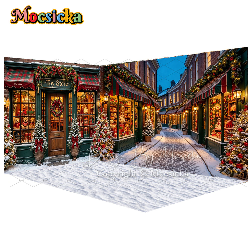Toys Background For Kids - Toko Mainan Natal Mocsicka Latar Belakang