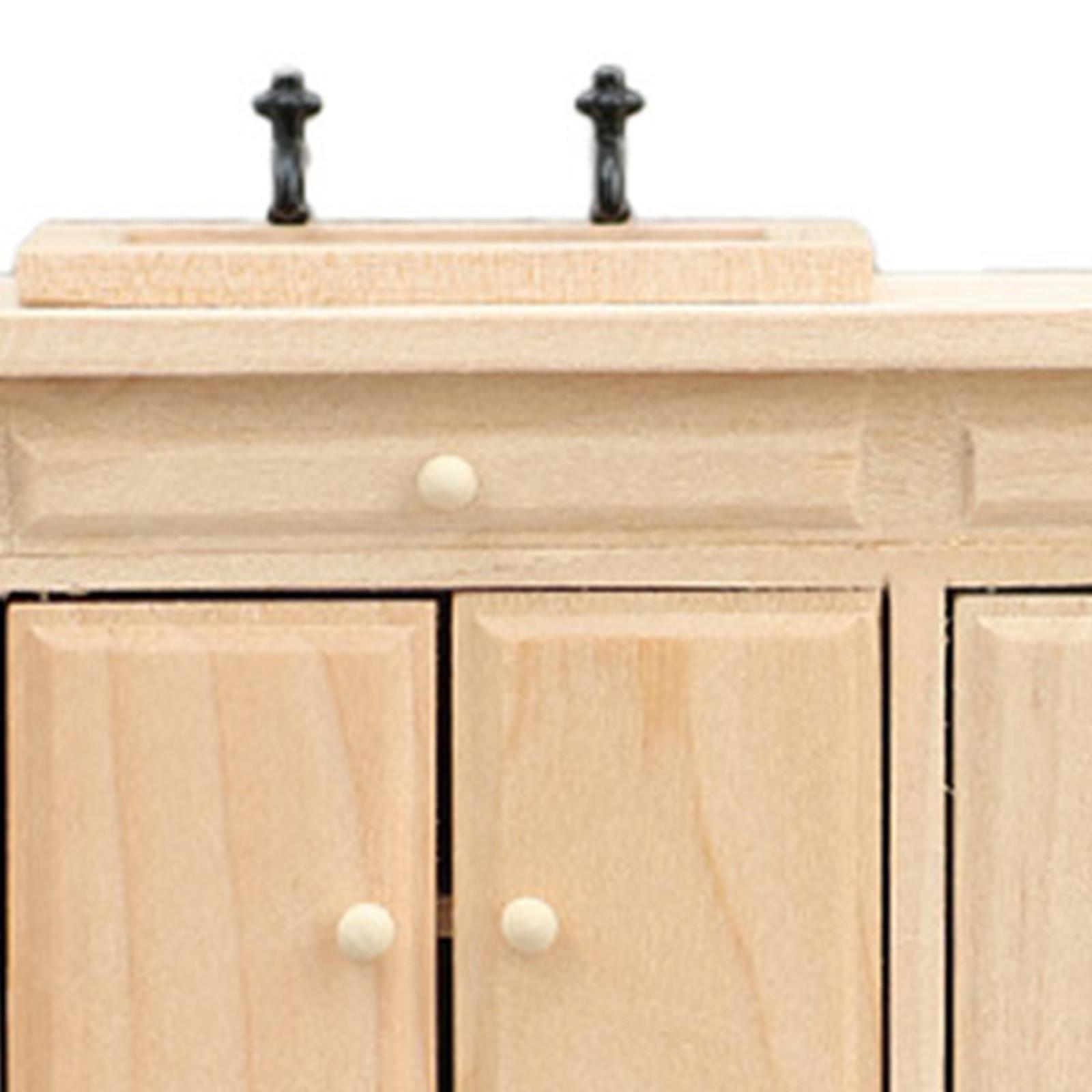 Kids Toys Drawers - Rumah Mainan Mini Perabot Dapur Portabel
