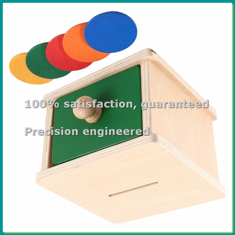 Kids Toys Drawers - Kotak Koin Kayu Anak-anak, Permainan Laci