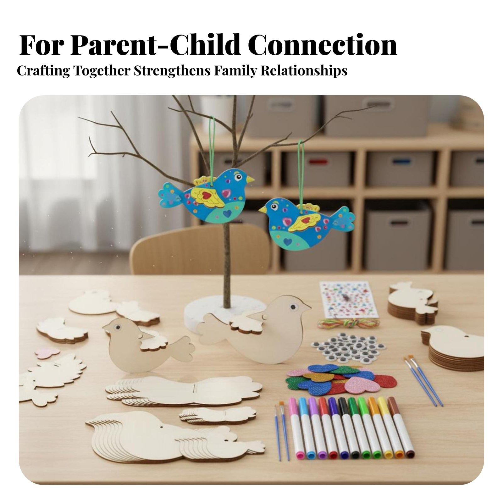 Kit Kerajinan Ornamen Burung K - Kid Toys And Craft ulasan dan harga