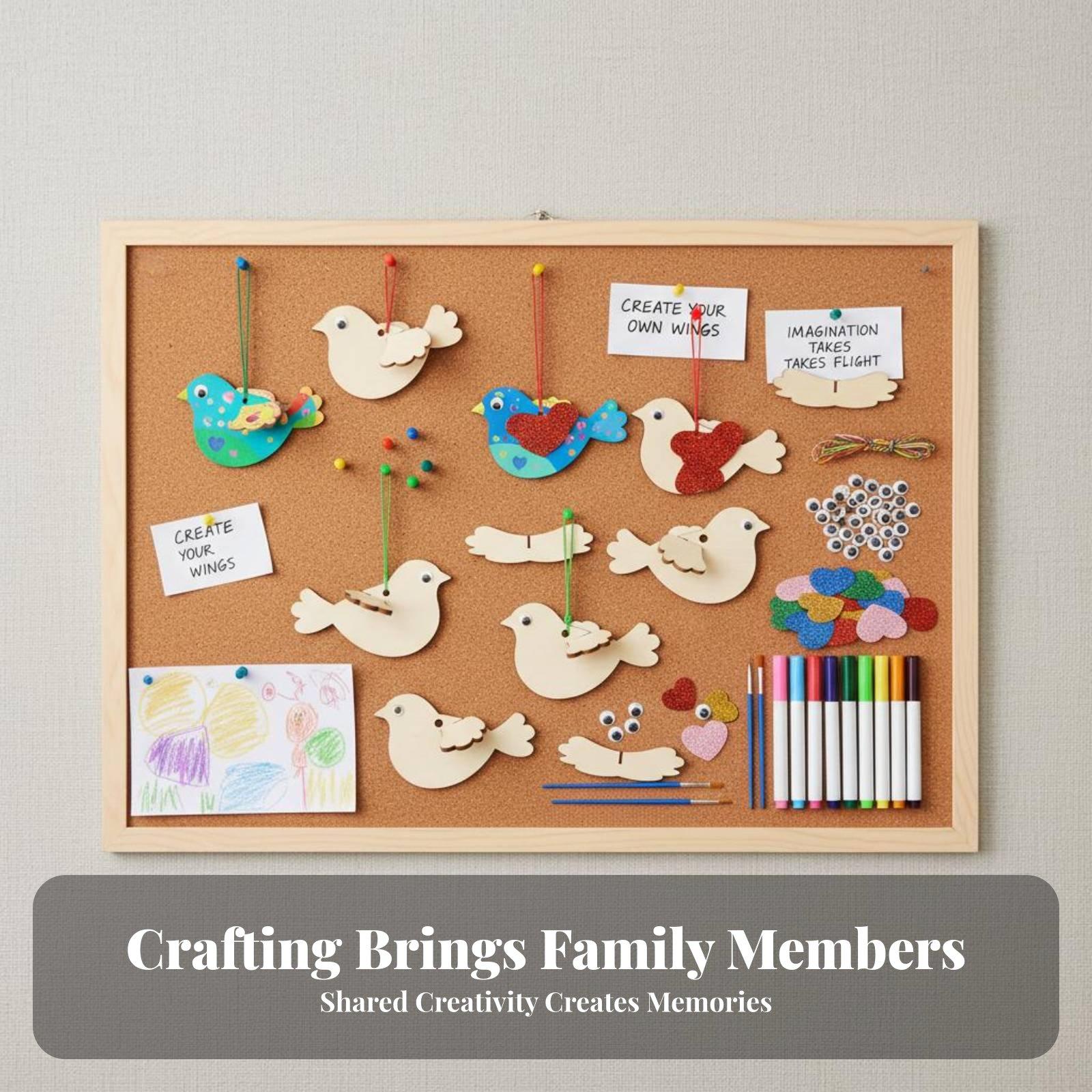 Kit Kerajinan Ornamen Burung K - Kid Toys And Craft ulasan dan harga