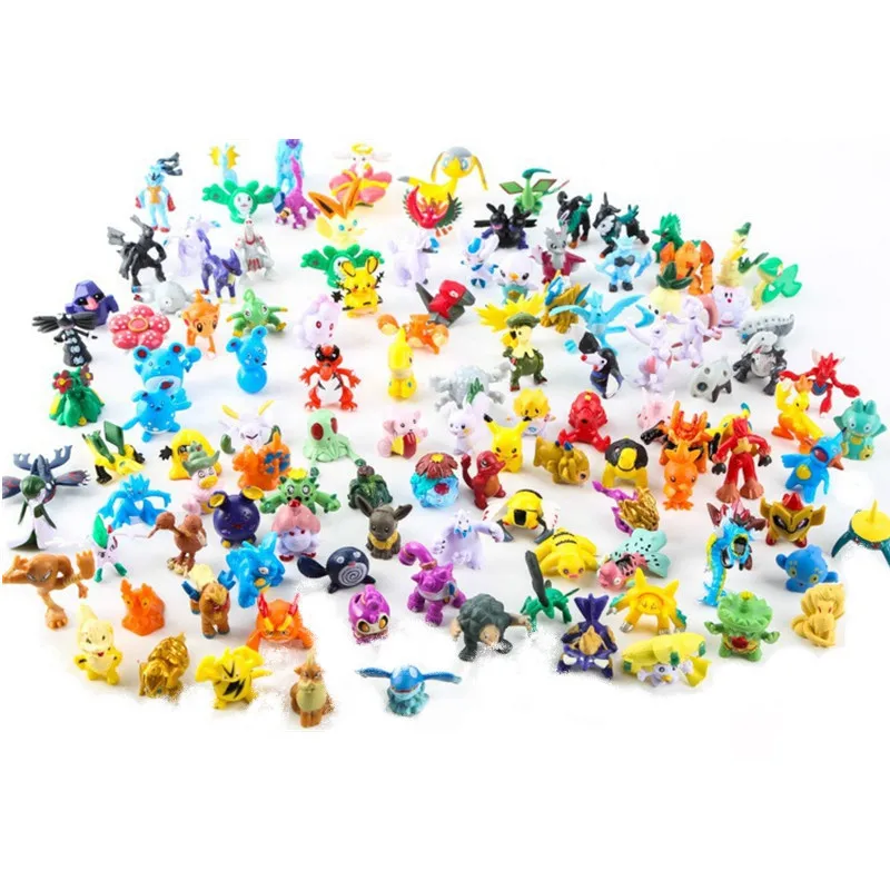 Figur Anime Pokemon 2-3CM Pika - Kids Toys Idea ulasan dan harga
