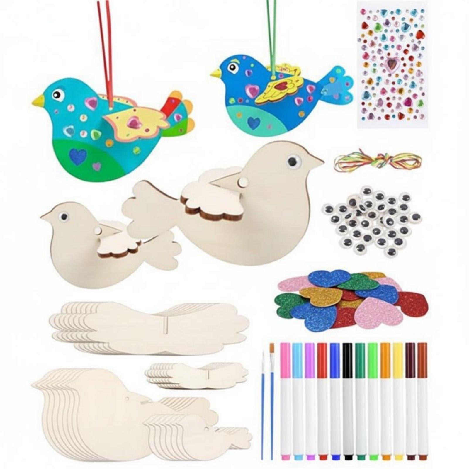 8 Buah Kit Kerajinan Burung Ka - Kid Toys And Craft ulasan dan harga
