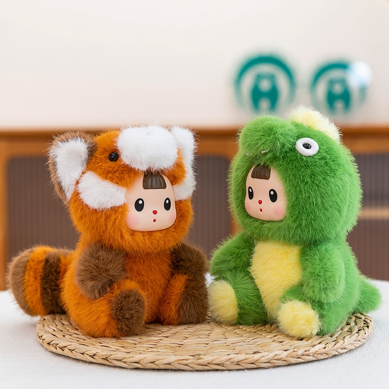 Boneka Rakun & Stroberi Kelinc - Soft Plush Doll ulasan dan harga