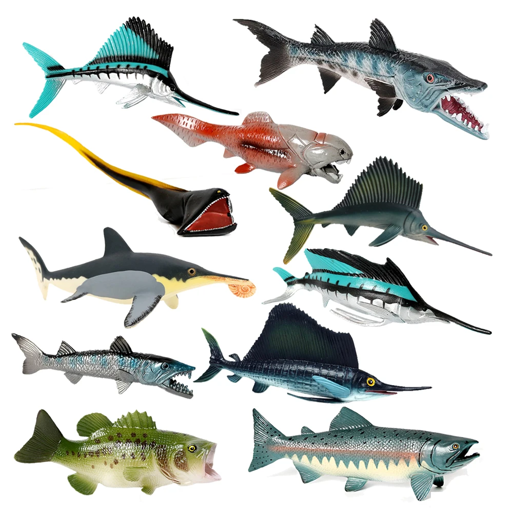 Mainan Hewan Laut Figur Ikan S - Kids Toys Reviews ulasan dan harga