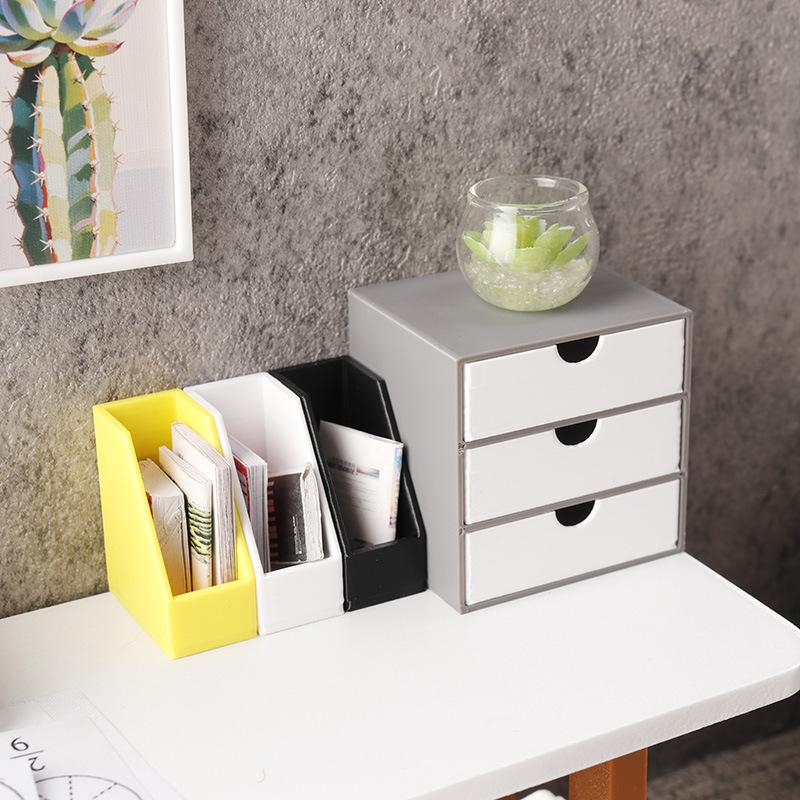 Rak Buku Kayu Miniatur untuk R - Kids Toys Drawers ulasan dan harga