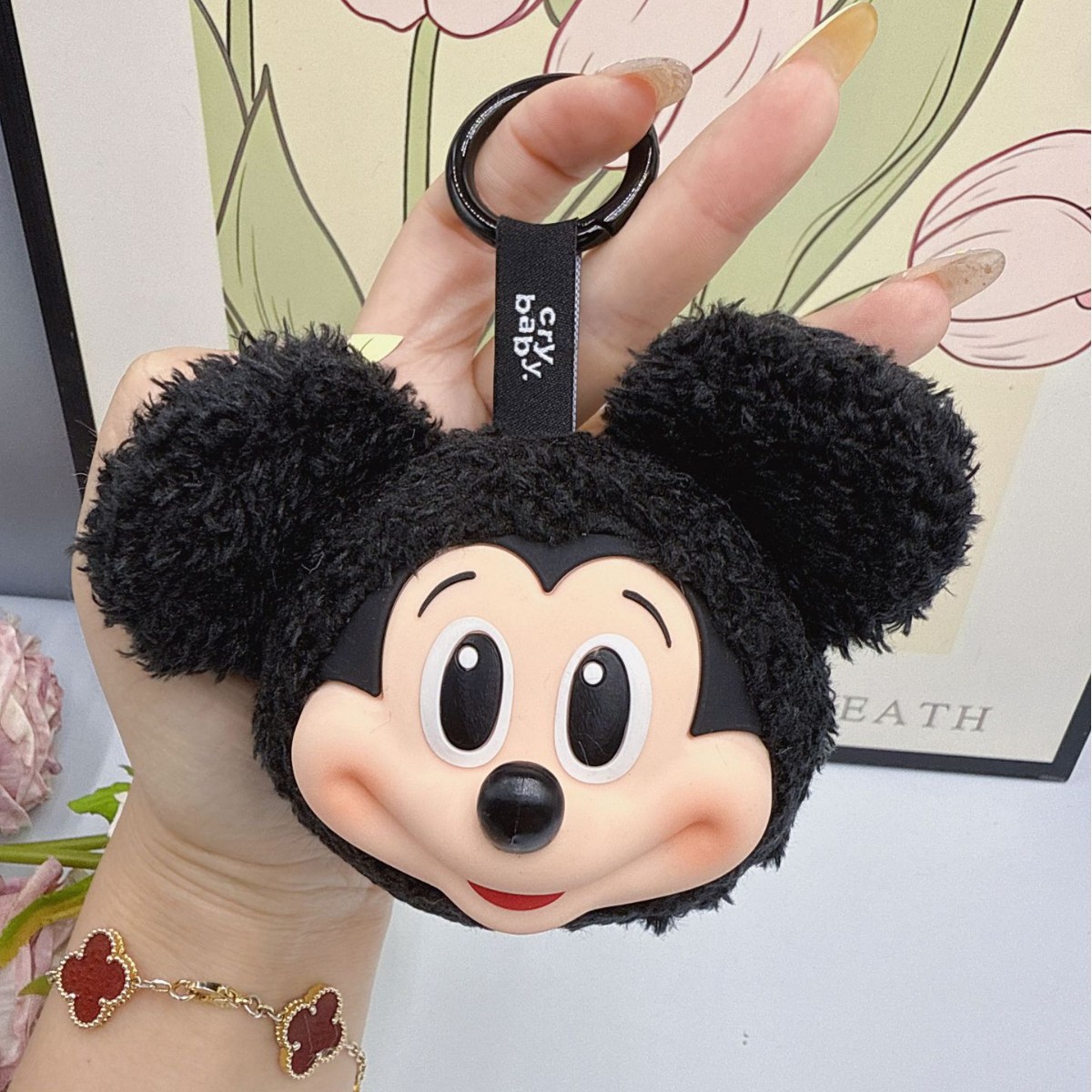 Gantungan Kunci Boneka Mickey  - Soft Plush Doll ulasan dan harga