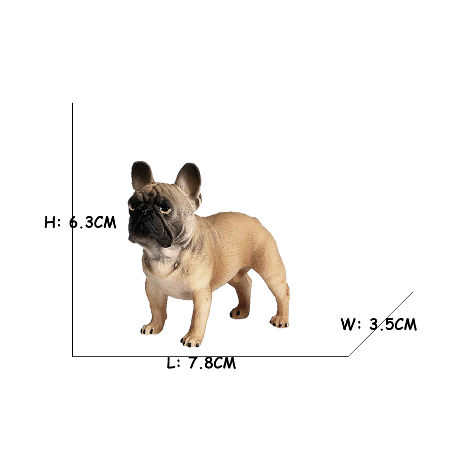 Figur Anjing Boston Terrier Po - Kids Toys Reviews ulasan dan harga