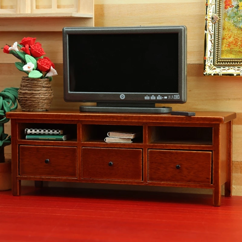1/12 Rumah Boneka Laci Kayu Pe - Kids Toys Drawers ulasan dan harga