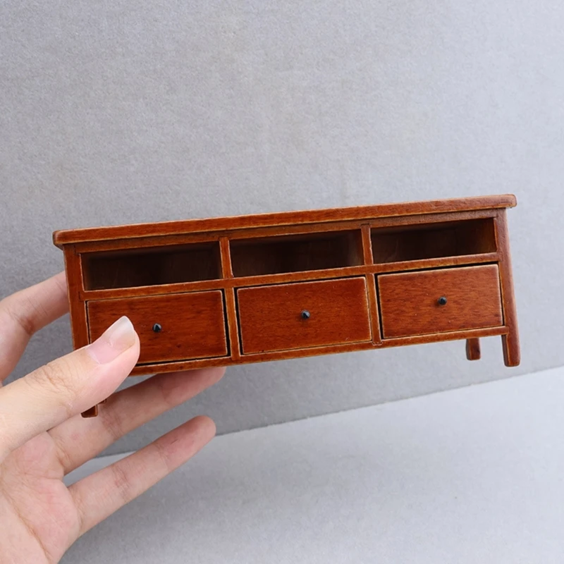 1/12 Rumah Boneka Laci Kayu Pe - Kids Toys Drawers ulasan dan harga