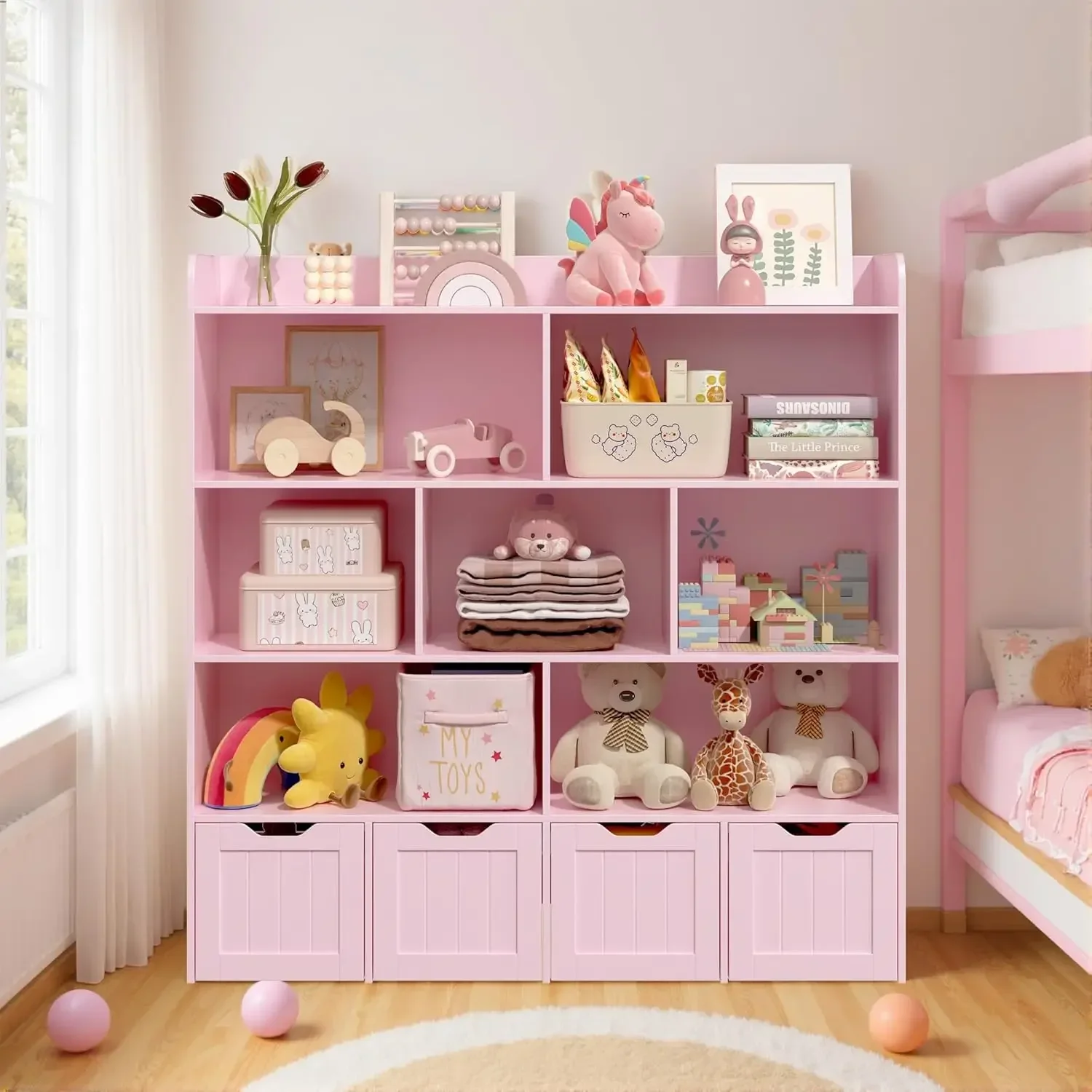 Lemari Penyimpanan Mainan Anak - Kids Toys Drawers ulasan dan harga