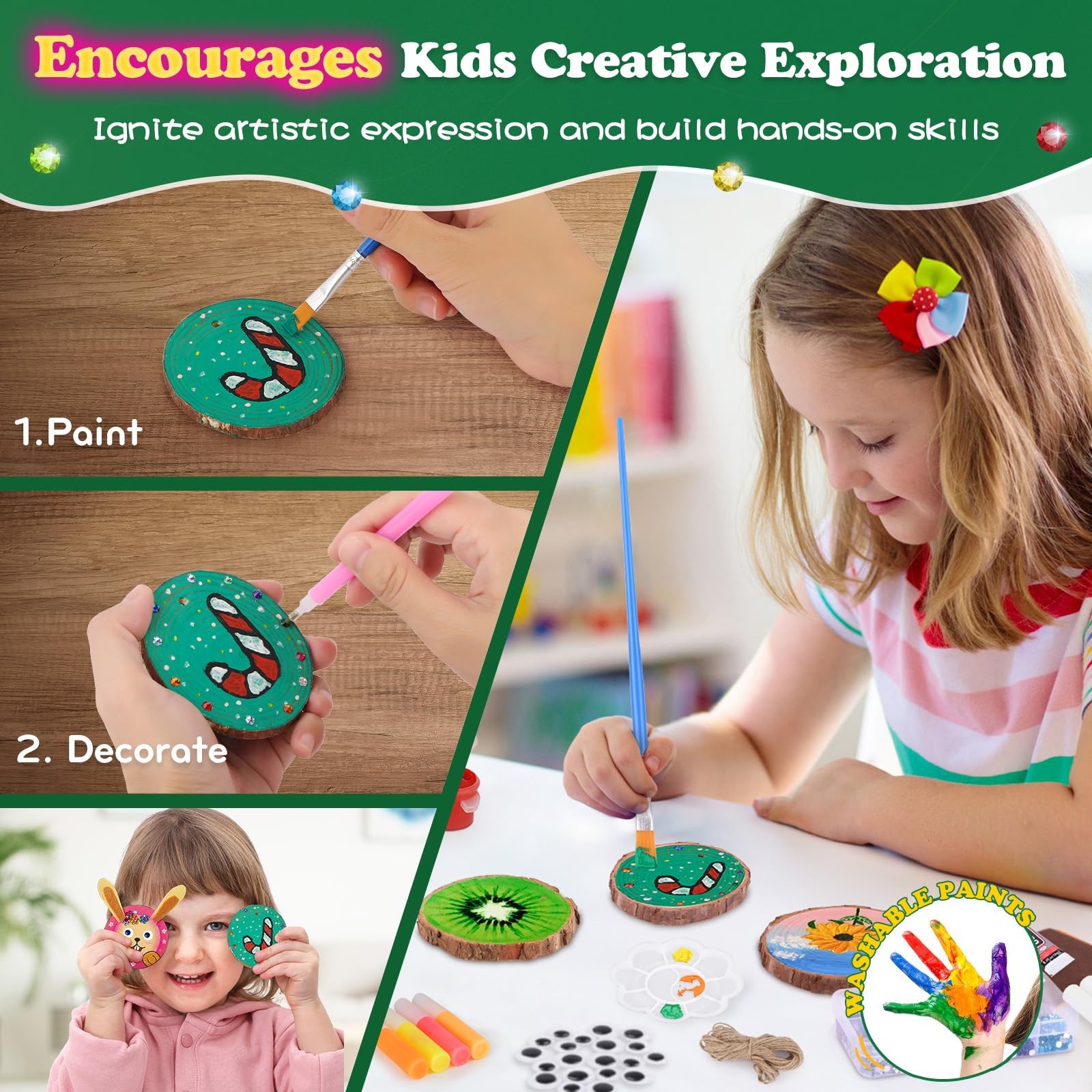 Perlengkapan Lukis Kayu Menyal - Kid Toys And Craft ulasan dan harga