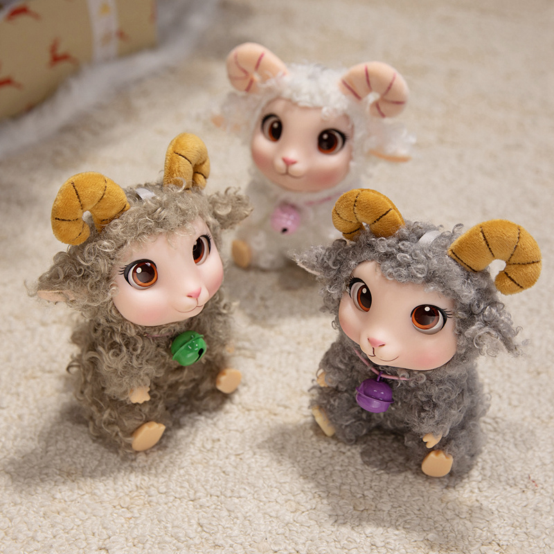 Boneka Domba Lucu Bahan Vinyl  - Soft Plush Doll ulasan dan harga
