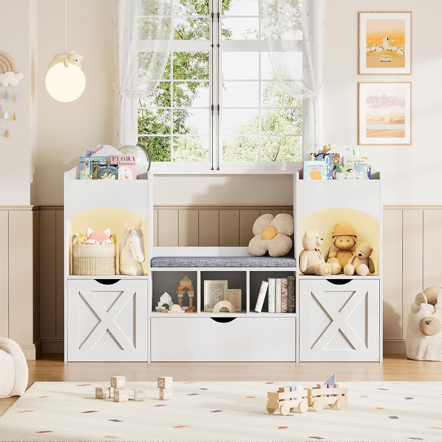 Rak Buku Anak Bentuk Kastil, S - Kids Toys Drawers ulasan dan harga