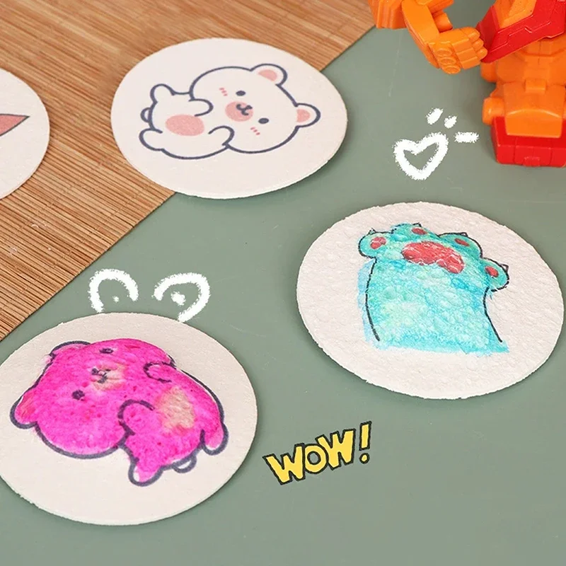 Kertas Lukis Tekstur Busa 3D U - Kid Toys And Craft ulasan dan harga