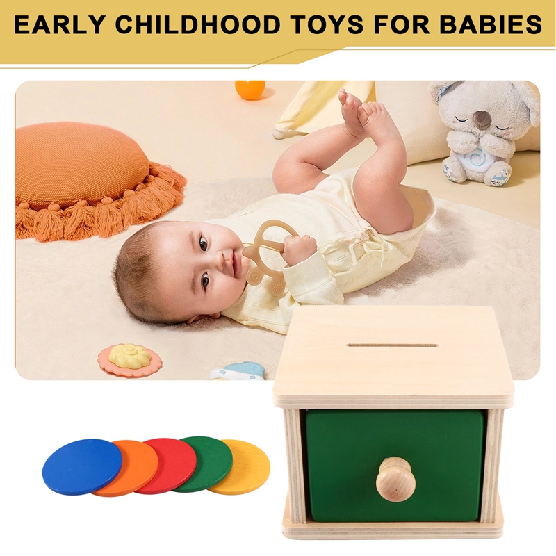 Kotak Koin Kayu Anak-anak, Per - Kids Toys Drawers ulasan dan harga