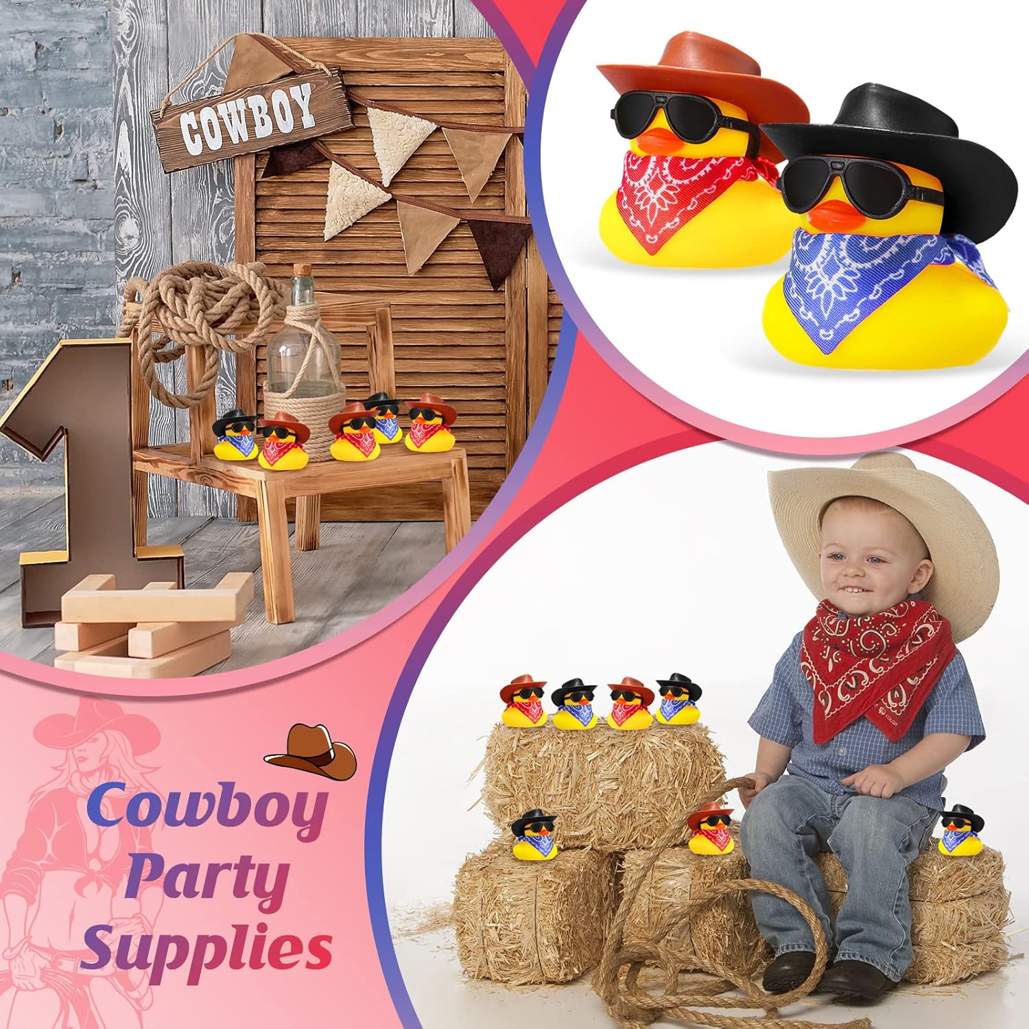Set mainan koboi karet bebek,  - Rubber Duck Bath ulasan dan harga