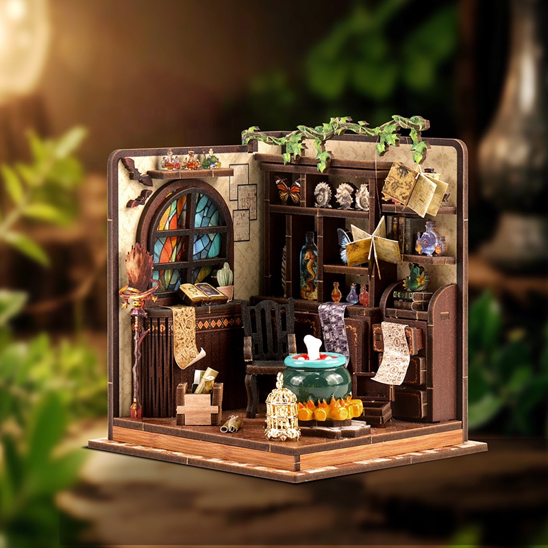 Kit Model Miniatur Kayu DIY Be - Dollhouse Furniture Set ulasan dan harga