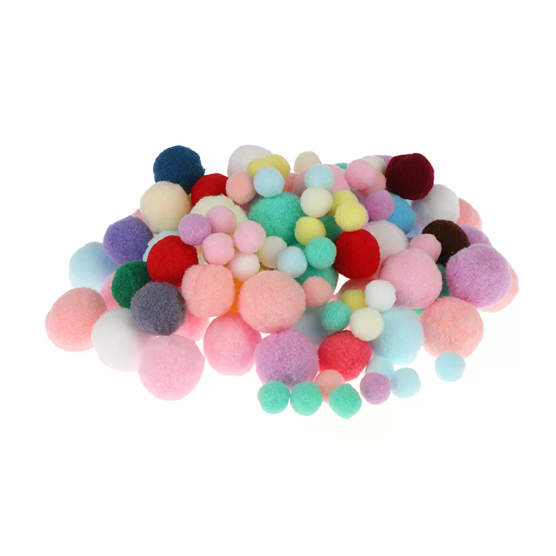 100 Buah 10/15/20/25/30MM Bola - Kid Toys And Craft ulasan dan harga
