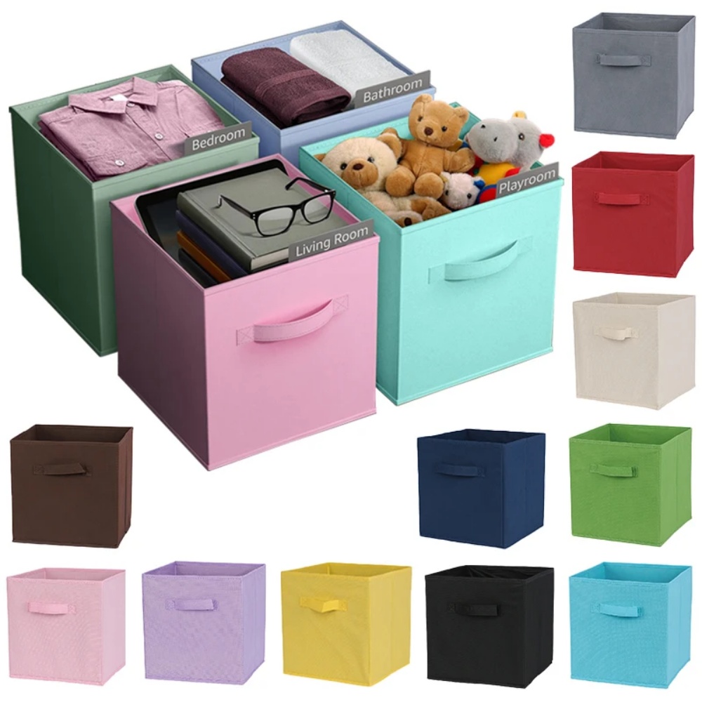 Kotak Penyimpanan Kain Non Wov - Kids Toys Drawers ulasan dan harga