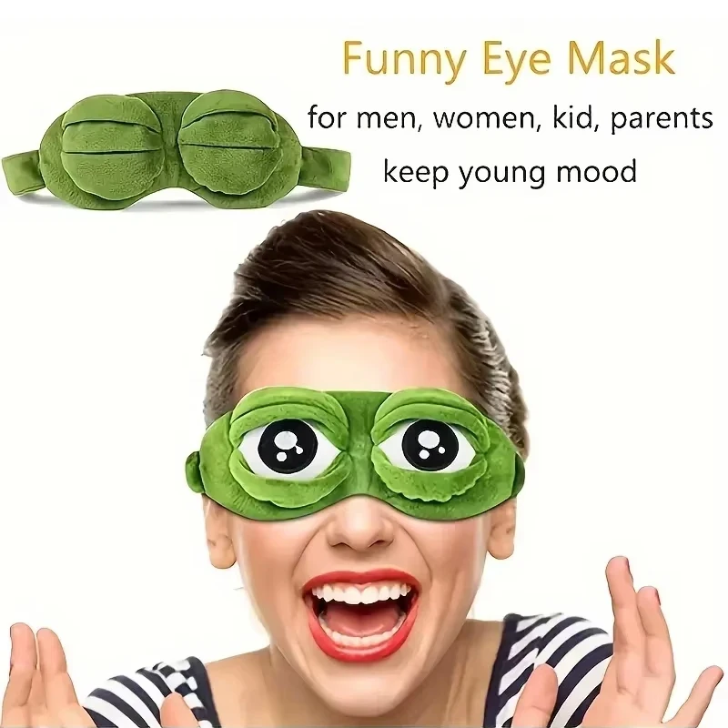 Masker Mata Berbentuk Katak Pe - Soft Plush Doll ulasan dan harga