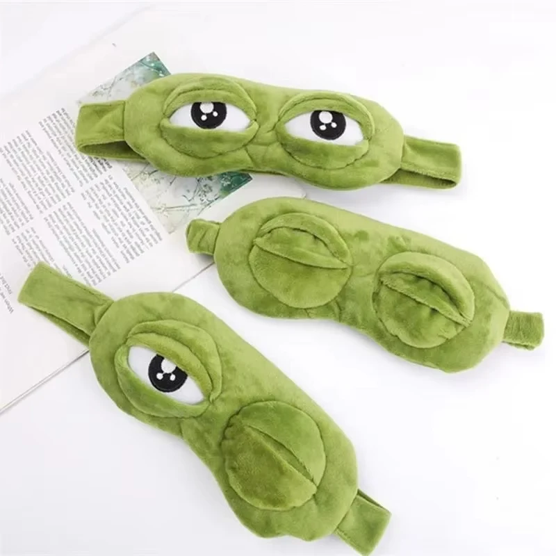 Masker Mata Berbentuk Katak Pe - Soft Plush Doll ulasan dan harga